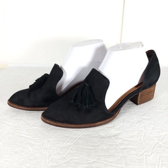 Free People Jeffrey Campbell Women's Charles US8 Suede Slip-On Tassel Loafers - Picture 1 of 15